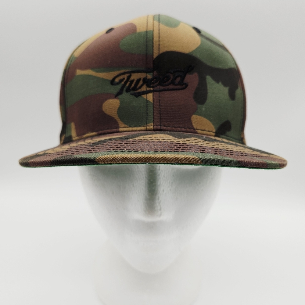 YUPOONG | "Tweed" camo camoflauge snapback cap hat